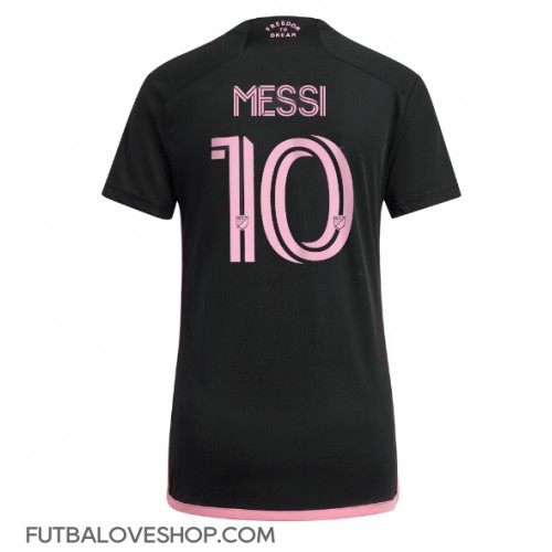 Dres Inter Miami Lionel Messi #10 Preč pre Ženy 2024-25 Krátky Rukáv